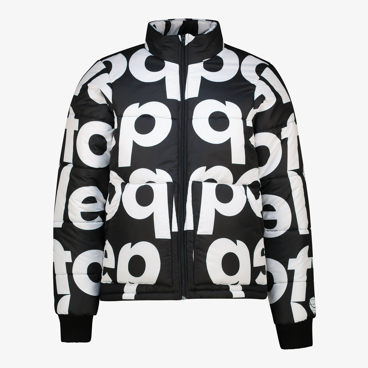 A/W 25 Lepot Worldwide Puffer Jacket-White