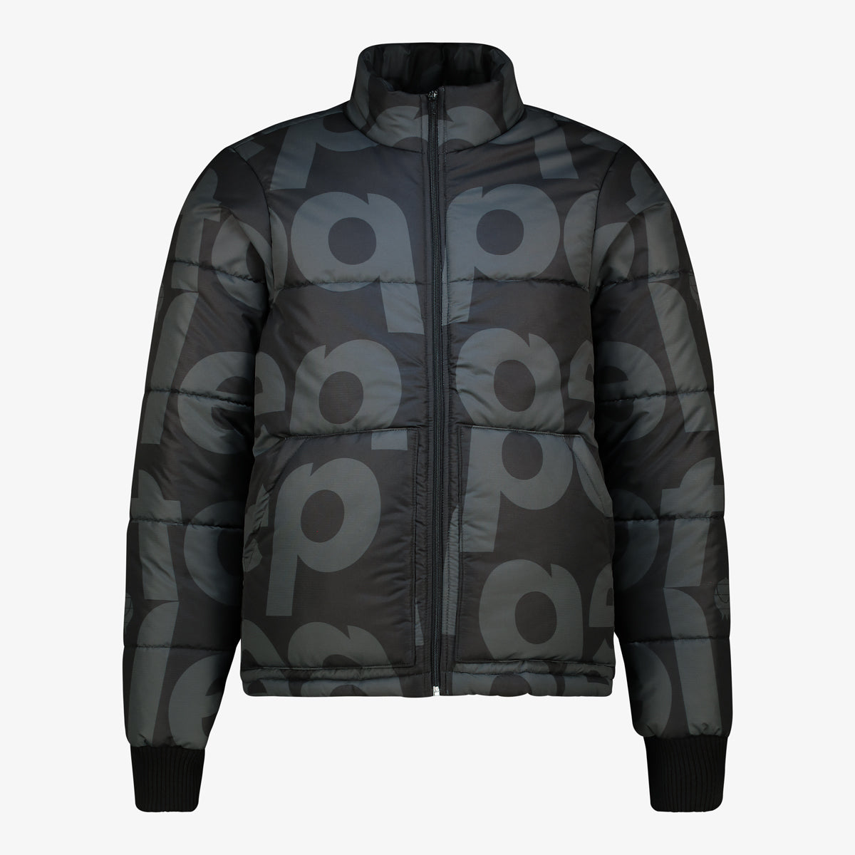 A/W 25 Lepot Worldwide Puffer Jacket - Grey