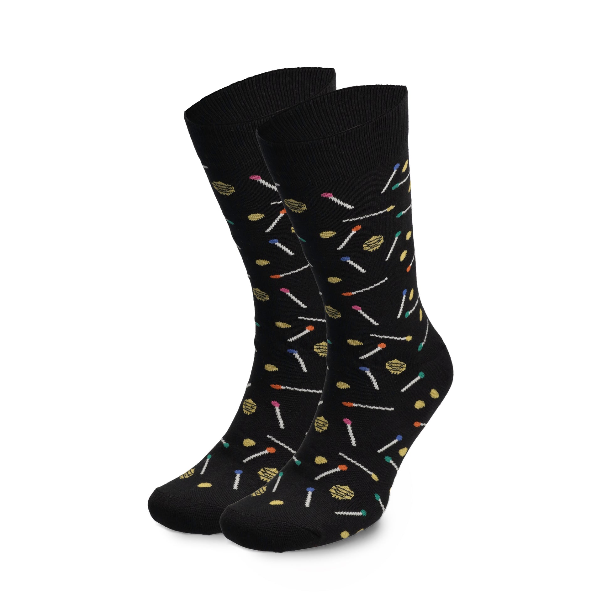 Matchstick Flame Socks