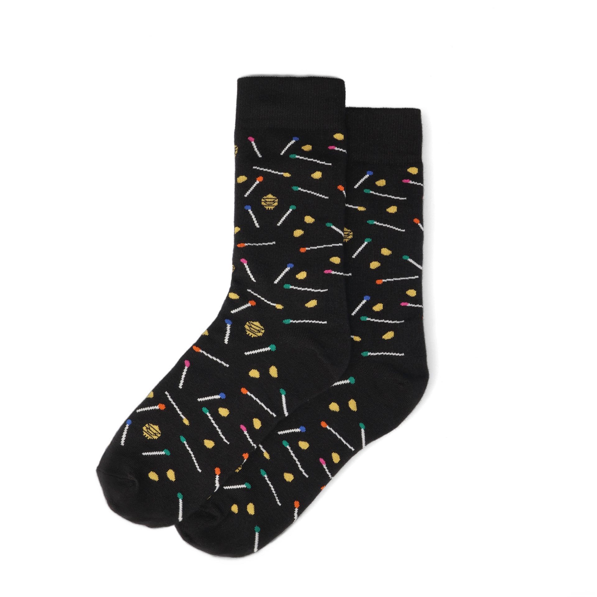 Matchstick Flame Socks