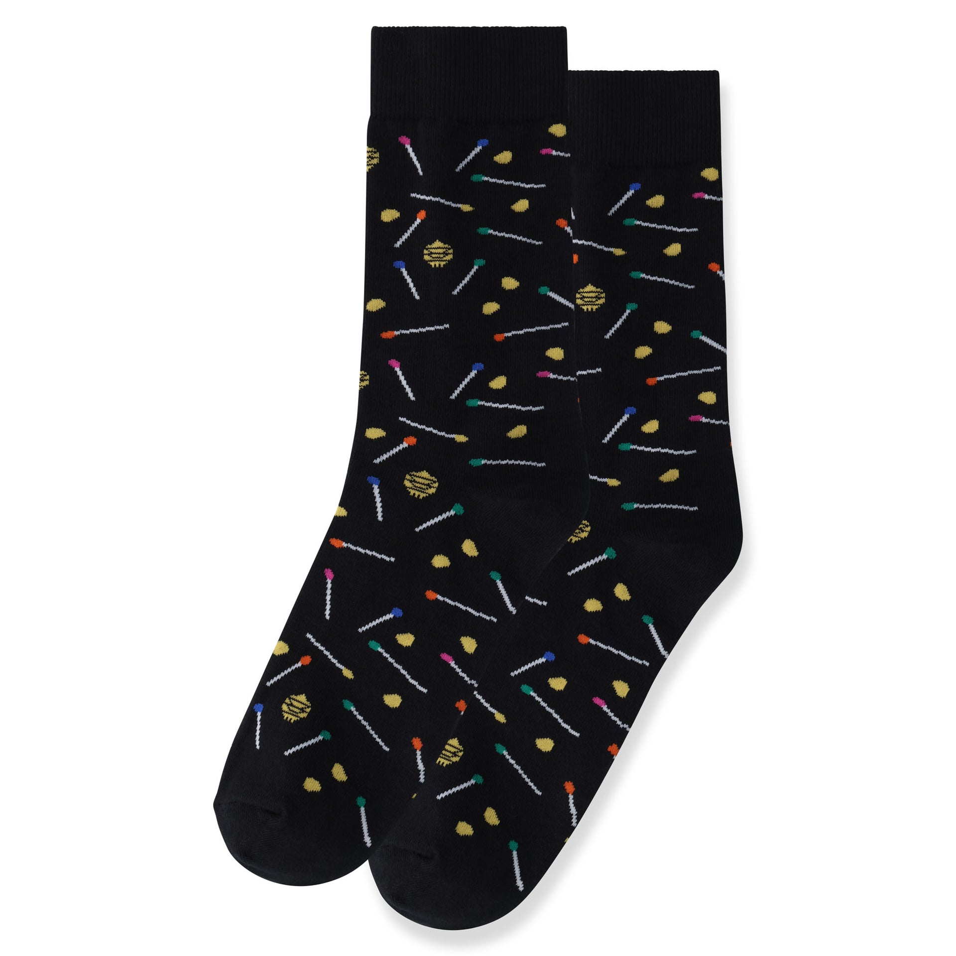 Matchstick Flame Socks