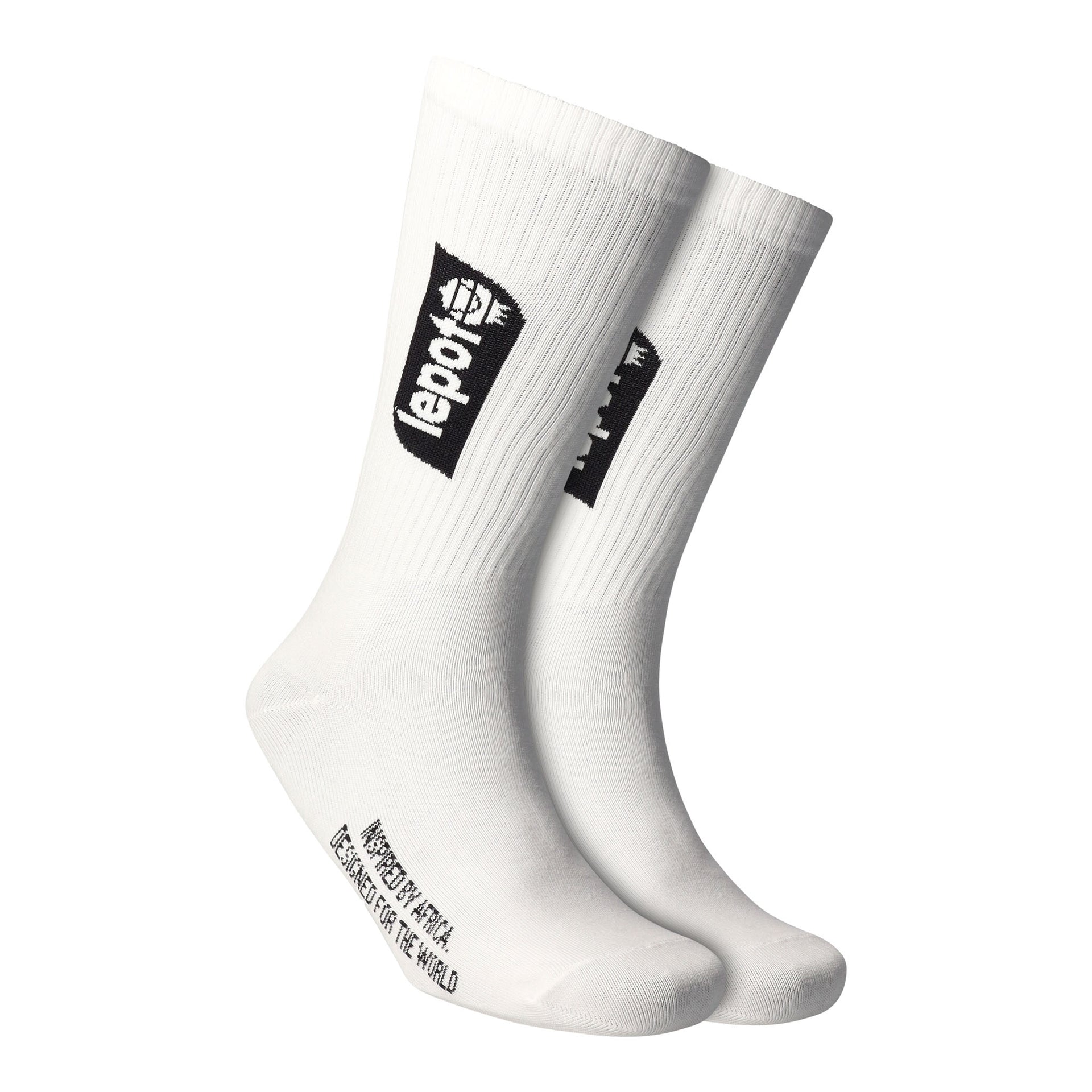 Lepot Signature Logo Socks (White)
