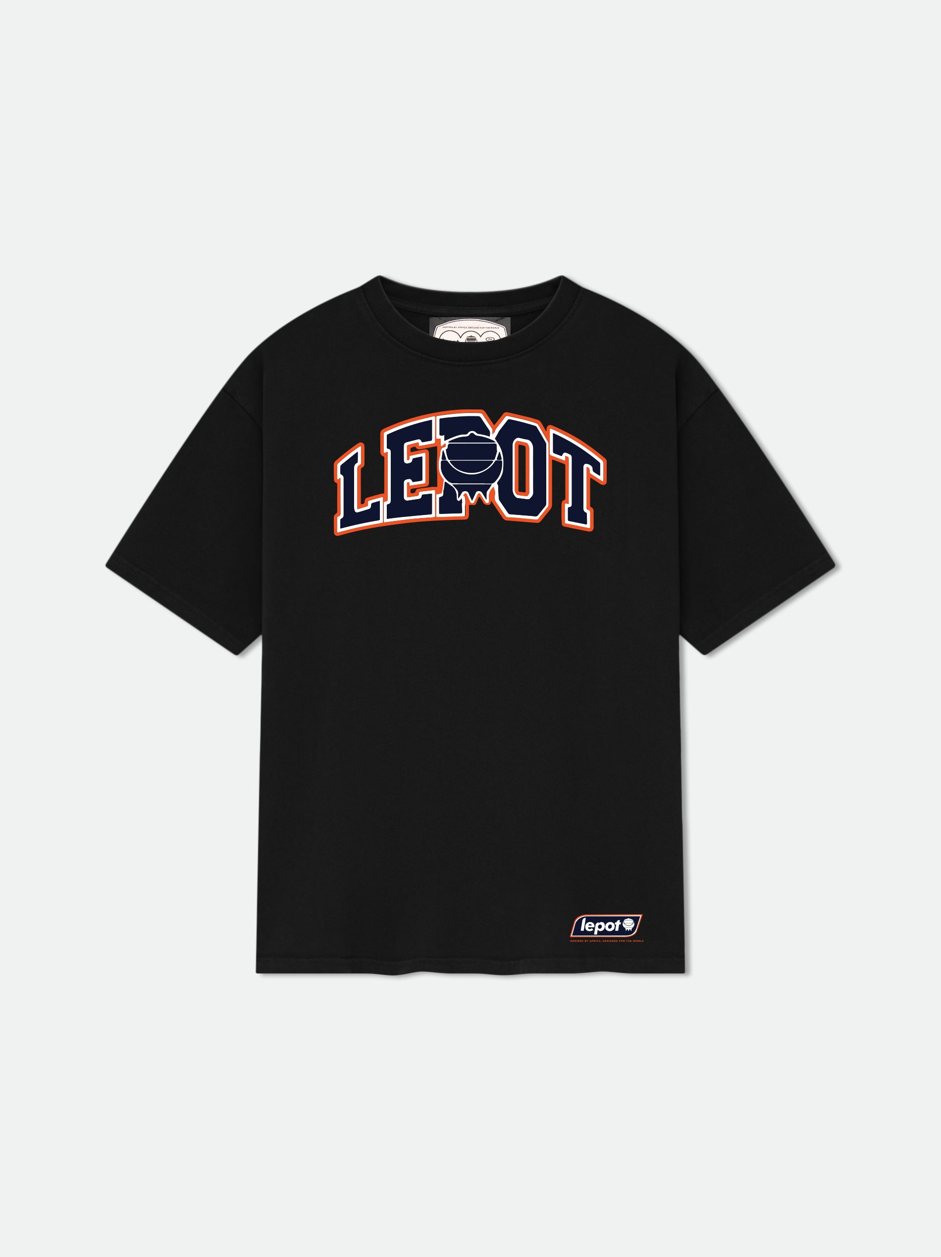 Lepot Varsity T-shirt (Black)