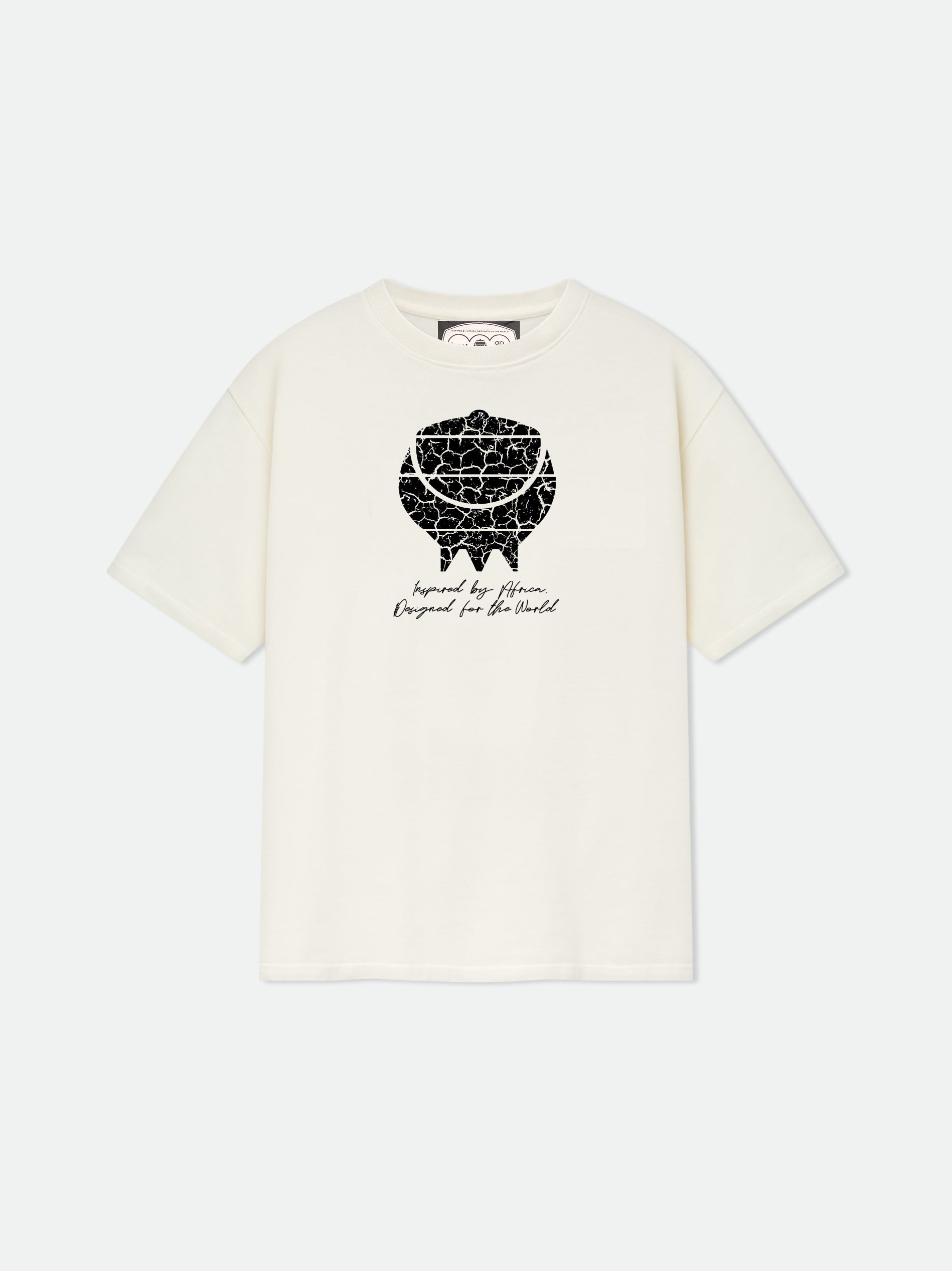 Cracked Soil Heritage T-Shirt (Off-White)
