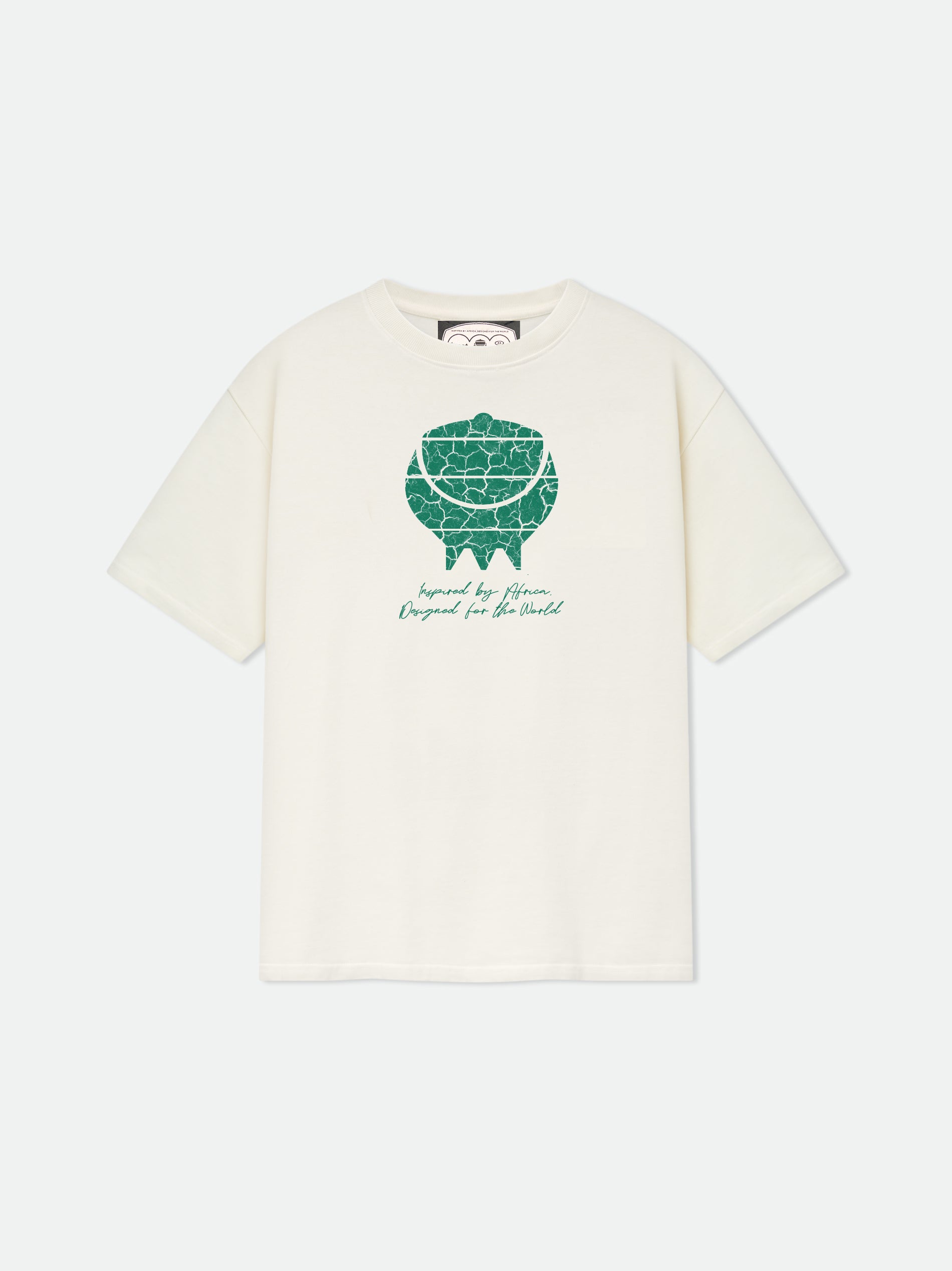 Cracked Soil Heritage T-Shirt (Off-White)
